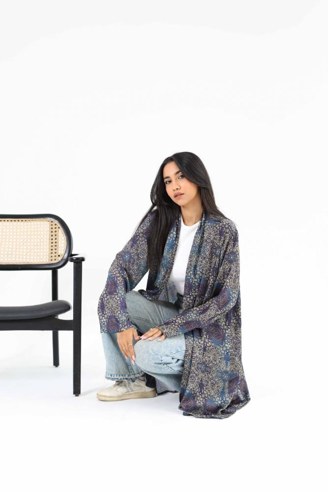 Satin kimono