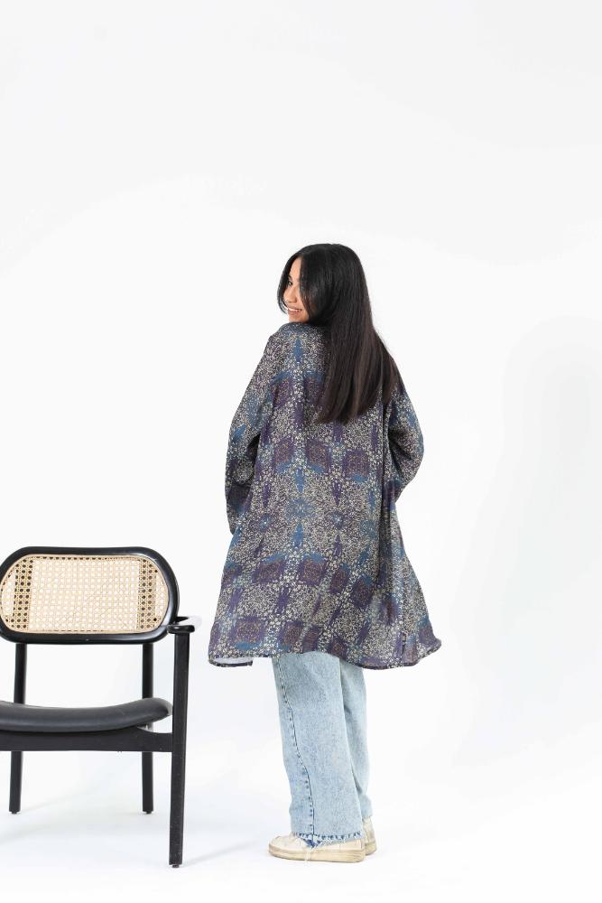 Satin kimono