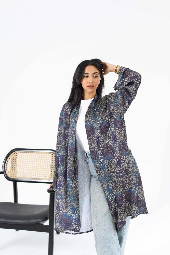 Satin kimono