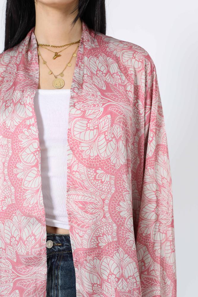 Satin kimono